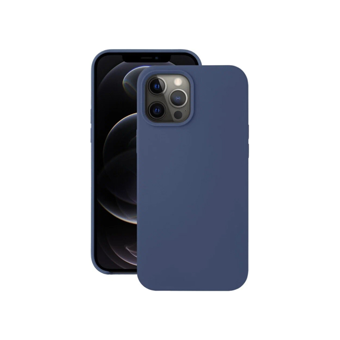 Чехол Deppa Liquid Silicone для iPhone 12 Pro Max, синий