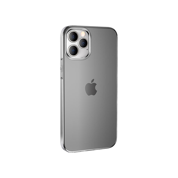 Чехол HOCO Light Series для iPhone 12 Pro Max, прозрачно чёрный