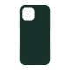 Чехол VLP Silicone Case with Magsafe для iPhone 12 Pro Max, тёмно-зелёный