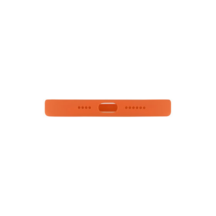 Чехол VLP Silicone Case with Magsafe для iPhone 12 Pro Max, оранжевый