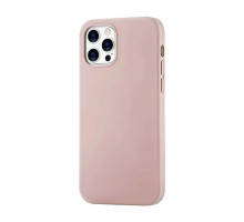 Чехол uBear Touch Case для iPhone 12 Pro Max, светло розовый