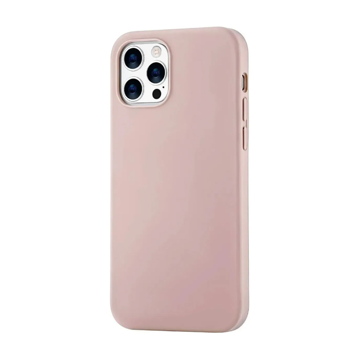 Чехол uBear Touch Case для iPhone 12 Pro Max, светло розовый