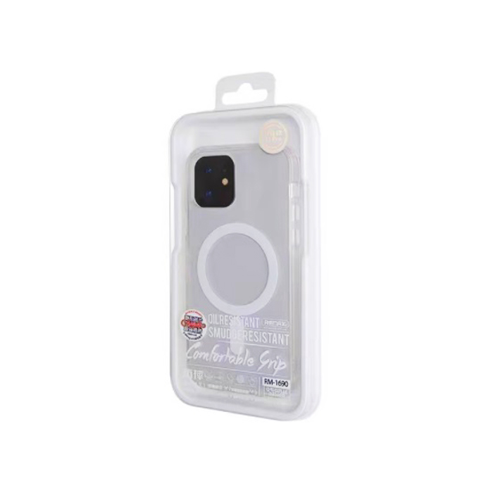 Чехол Remax Crystal Series MagSafe Magnetic для iPhone 12 mini, прозрачный