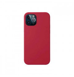Чехол Deppa Liquid Silicone для iPhone 12/12 Pro, красный