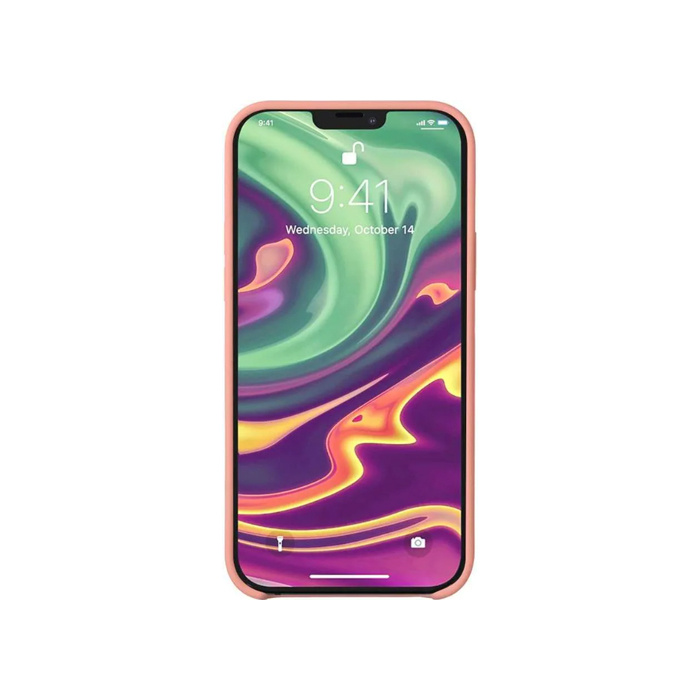 Чехол Deppa Liquid Silicone для iPhone 12/12 Pro, розовый