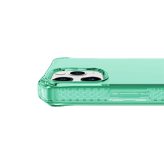 Чехол Itskins Spectrum Clear для iPhone 12/12 Pro, зелёный