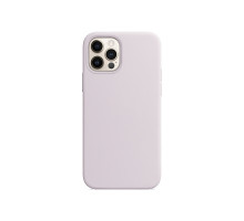 Силиконовый чехол Silicone Case Simple для iPhone 12/12 Pro, серый
