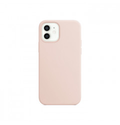 Силиконовый чехол Silicone Case для iPhone 12/12 Pro, пыльно розовый
