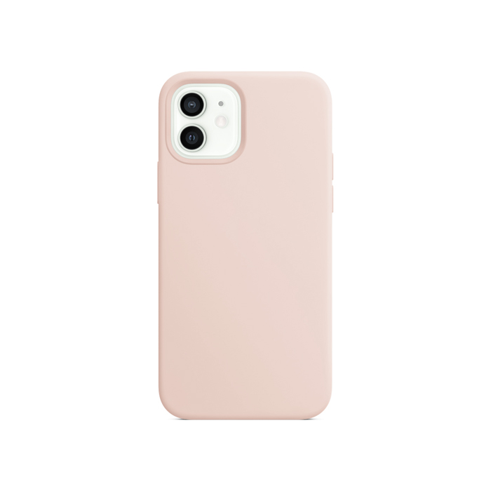 Силиконовый чехол Silicone Case для iPhone 12/12 Pro, пыльно розовый