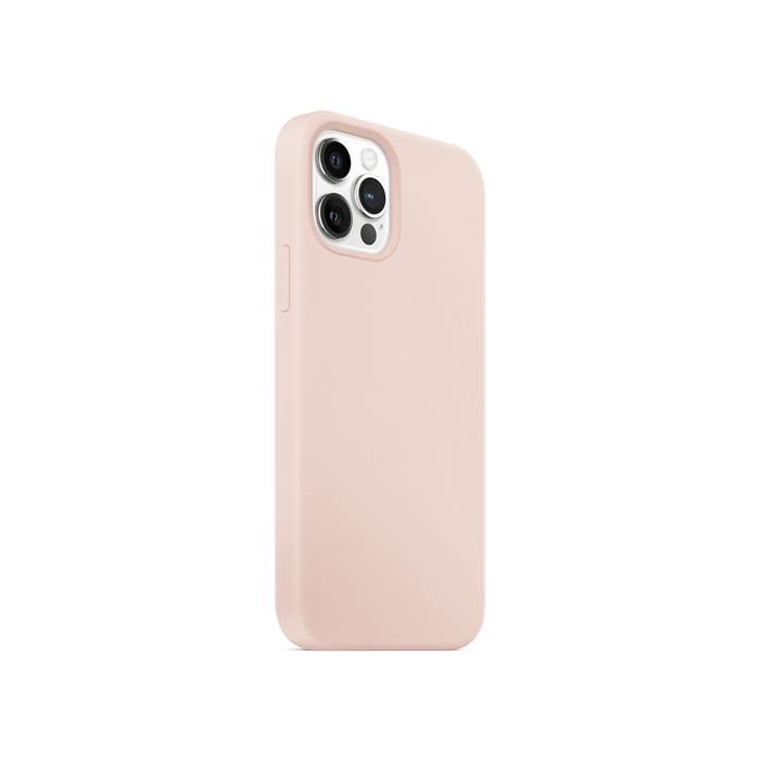 Силиконовый чехол Silicone Case для iPhone 12/12 Pro, пыльно розовый