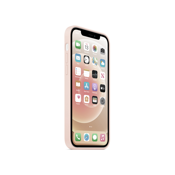 Силиконовый чехол Silicone Case для iPhone 12/12 Pro, пыльно розовый