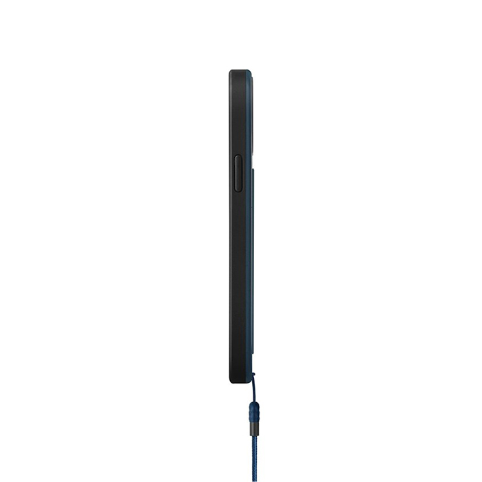 Чехол Uniq Heldro + Band DE Anti-microbial для iPhone 12/12 Pro, синий