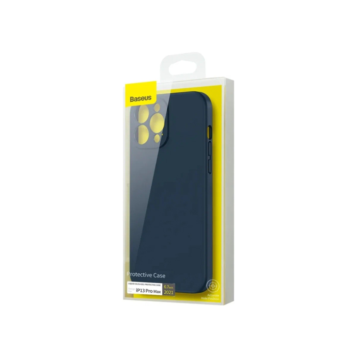 Чехол Baseus Liquid Silica Gel для iPhone 13 Pro Max, синий