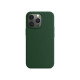 Силиконовый чехол Silicone Case для iPhone 13 Pro Max, зелёный
