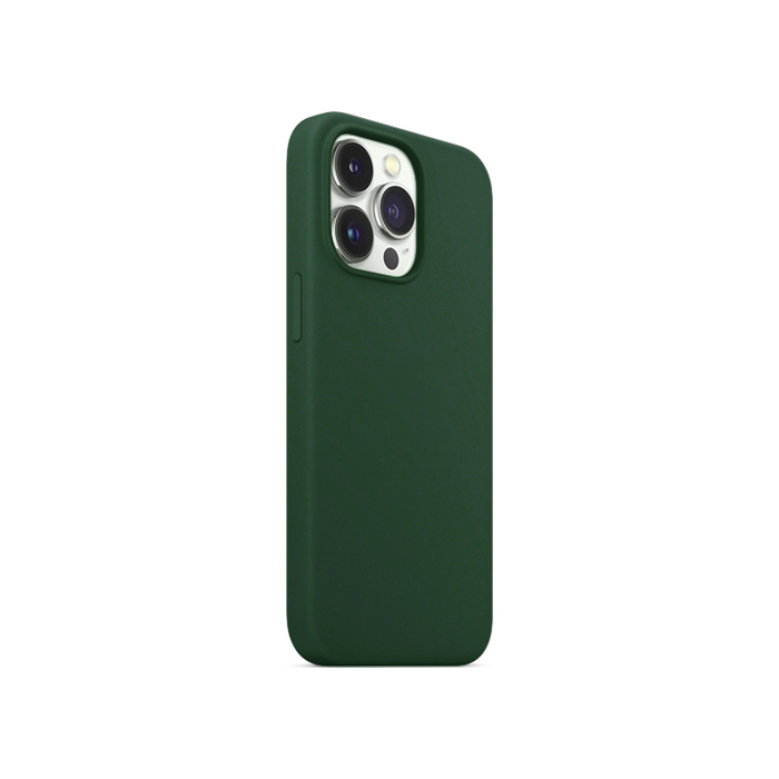 Силиконовый чехол Silicone Case для iPhone 13 Pro Max, зелёный