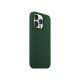 Силиконовый чехол Silicone Case для iPhone 13 Pro Max, зелёный