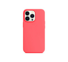 Силиконовый чехол Silicone Case для iPhone 13 Pro Max, коралловый