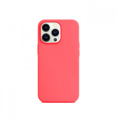 Силиконовый чехол Silicone Case для iPhone 13 Pro Max, коралловый
