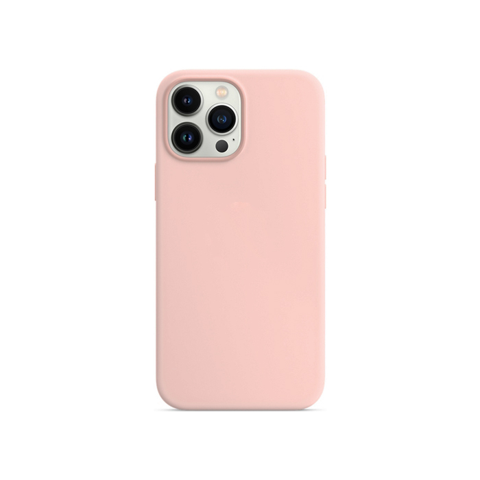 Силиконовый чехол Silicone Case для iPhone 13 Pro Max, пыльно розовый