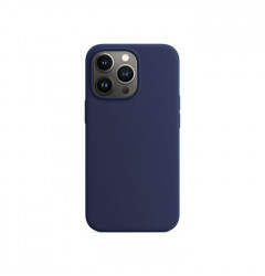 Силиконовый чехол Silicone Case для iPhone 13 Pro Max, синий кобальт
