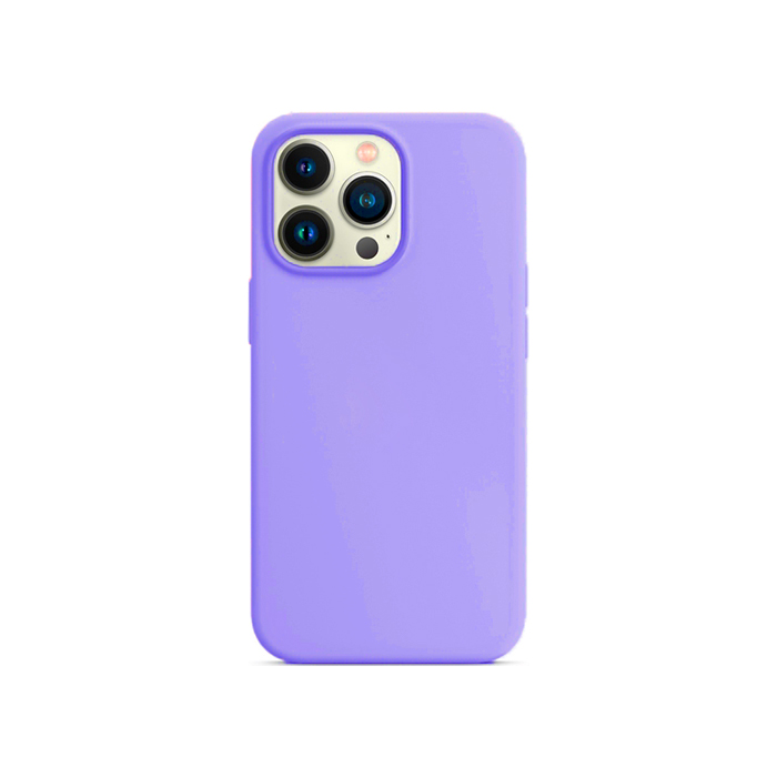 Силиконовый чехол Silicone Case для iPhone 13 Pro Max, сиреневый
