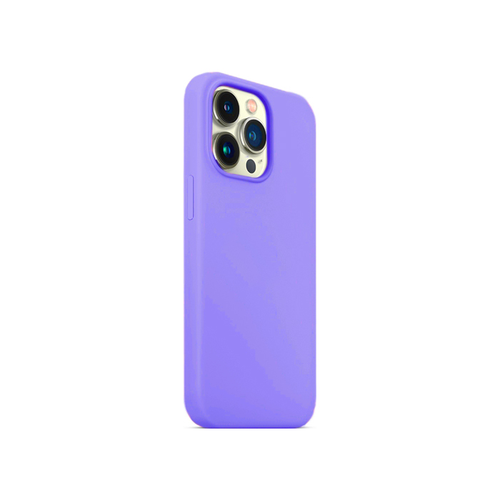 Силиконовый чехол Silicone Case для iPhone 13 Pro Max, сиреневый