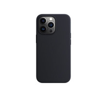 Силиконовый чехол Silicone Case для iPhone 13 Pro Max, чёрный