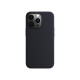 Силиконовый чехол Silicone Case для iPhone 13 Pro Max, чёрный