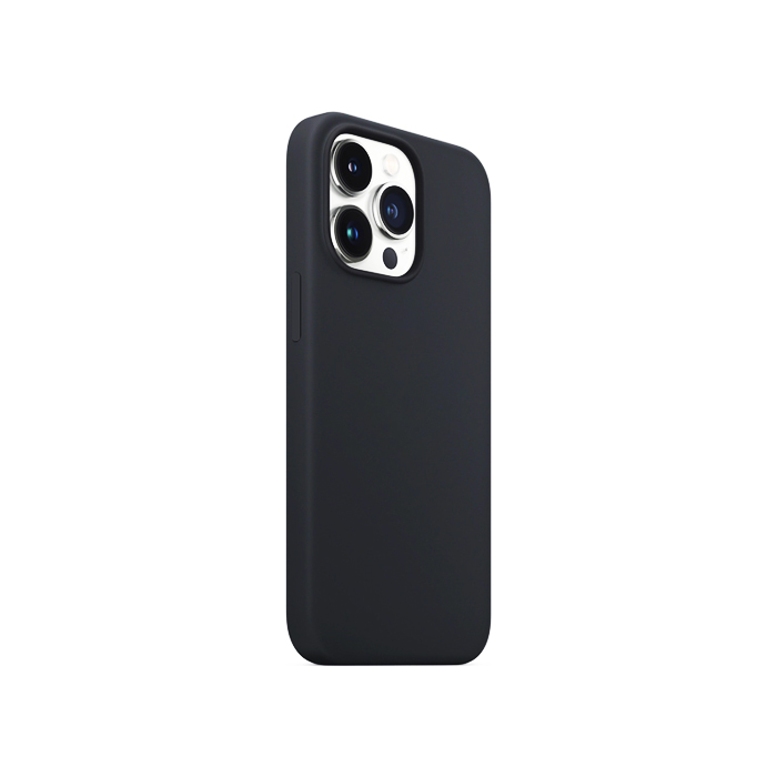 Силиконовый чехол Silicone Case для iPhone 13 Pro Max, чёрный