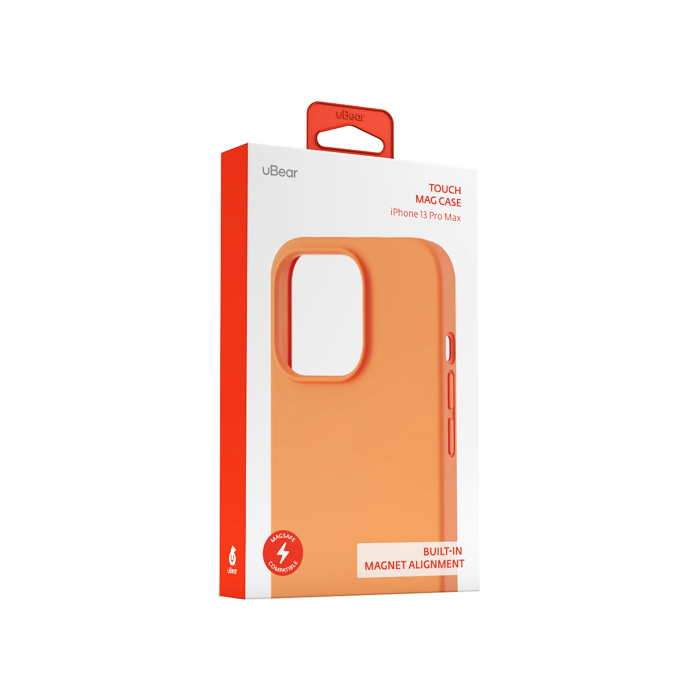 Чехол Ubear Touch Mag Case для iPhone 13 Pro Max, оранжевый