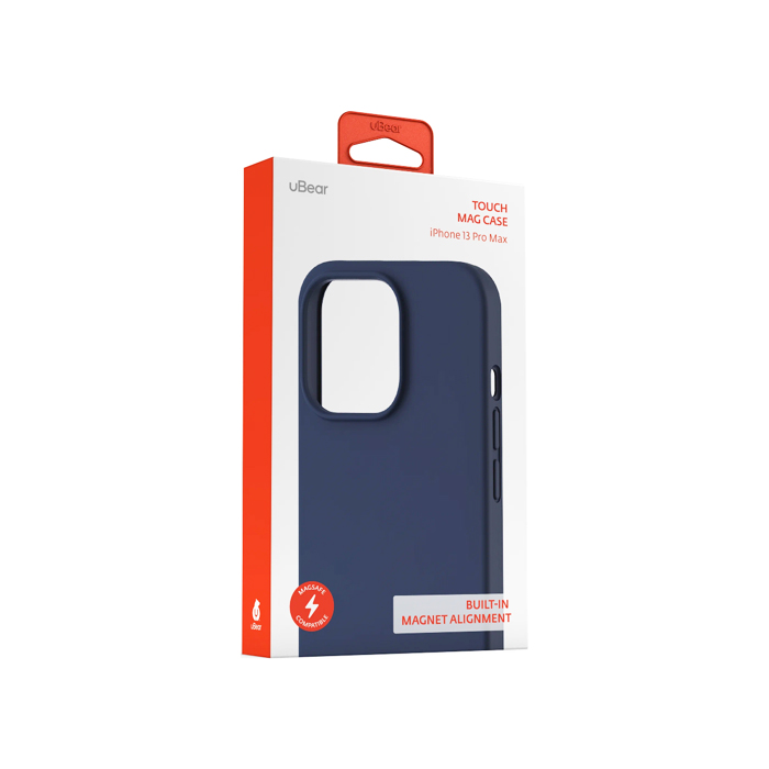 Чехол Ubear Touch Mag Case для iPhone 13 Pro Max, тёмно-синий