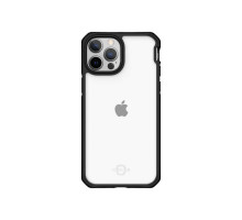 Чехол Itskins Hybrid Solid для iPhone 13 Pro, прозрачный с чёрным