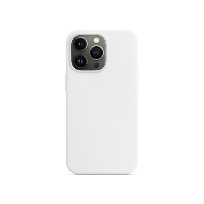 Силиконовый чехол Silicone Case для iPhone 13 Pro, белый