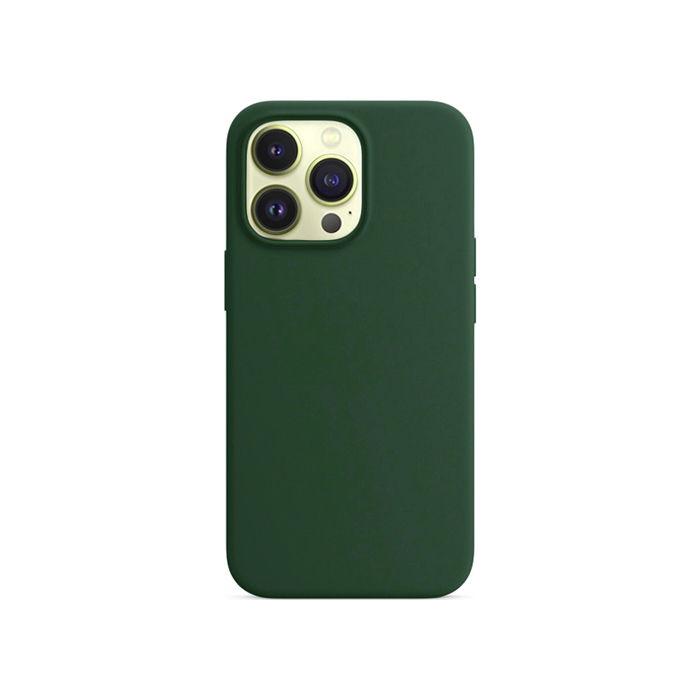 Силиконовый чехол Silicone Case для iPhone 13 Pro, зелёный