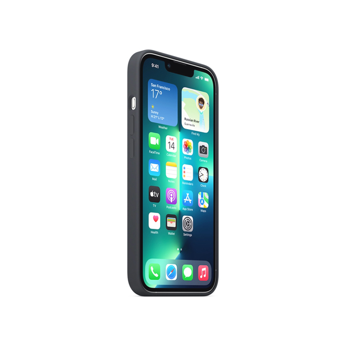 Силиконовый чехол Silicone Case для iPhone 13 Pro, тёмно-серый