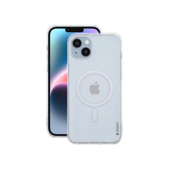 Чехол Deppa Gel Pro Magsafe для iPhone 14 Plus, прозрачный