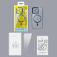 Чехол Baseus Glitter Series Magnetic для iPhone 14 Pro Max, прозрачный с синим