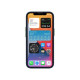 Чехол матовый с защитой камеры для iPhone 14 Pro, синий