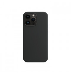 Чехол MagSafe Silicone Case Premium для iPhone 14 Pro, чёрный