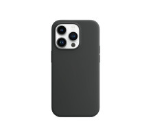 Силиконовый чехол Silicone Case для iPhone 14 Pro, тёмно серый