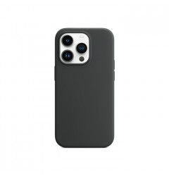 Силиконовый чехол Silicone Case для iPhone 14 Pro, тёмно серый
