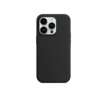 Силиконовый чехол Silicone Case для iPhone 14 Pro, чёрный