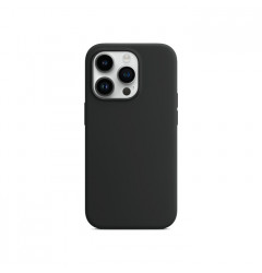 Силиконовый чехол Silicone Case для iPhone 14 Pro, чёрный