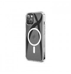 Чехол HOCO Magnetic MagSafe TPU для iPhone 14, прозрачный