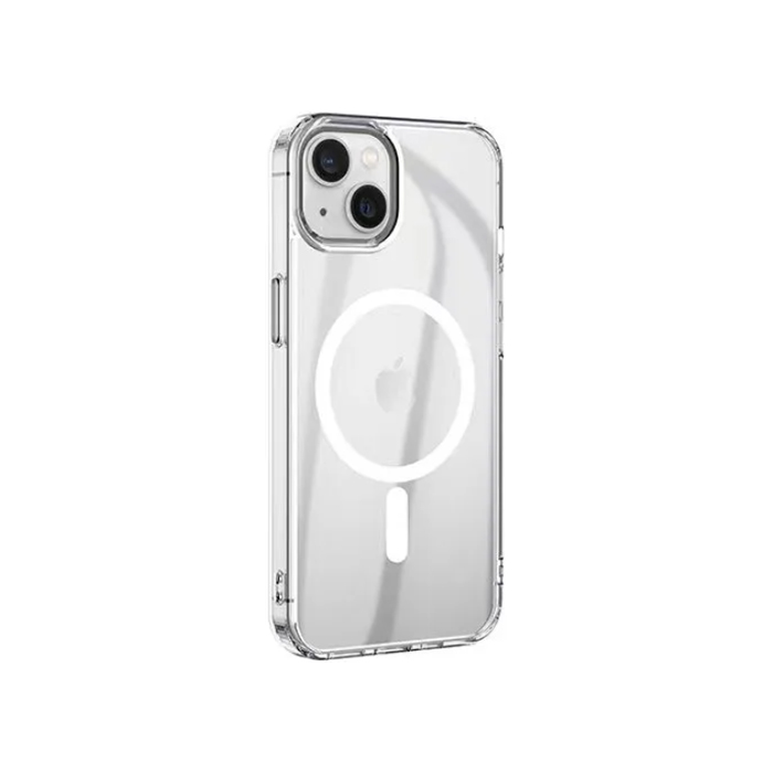 Чехол HOCO Magnetic MagSafe TPU для iPhone 14, прозрачный