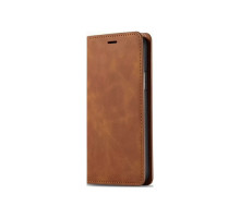 Чехол-книжка Invoy Premium Case для iPhone 14, коричневый