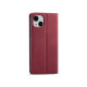 Чехол-книжка Invoy Premium Case для iPhone 14, красный