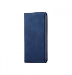 Чехол-книжка Invoy Premium Case для iPhone 14, синий