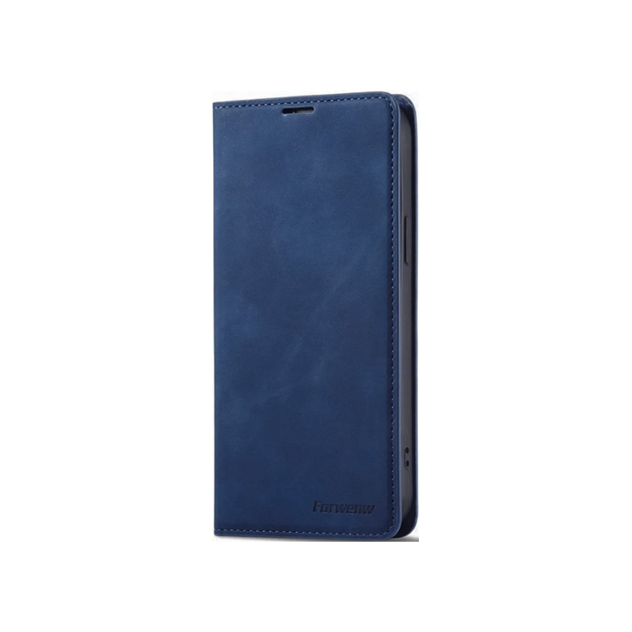 Чехол-книжка Invoy Premium Case для iPhone 14, синий
