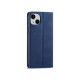 Чехол-книжка Invoy Premium Case для iPhone 14, синий